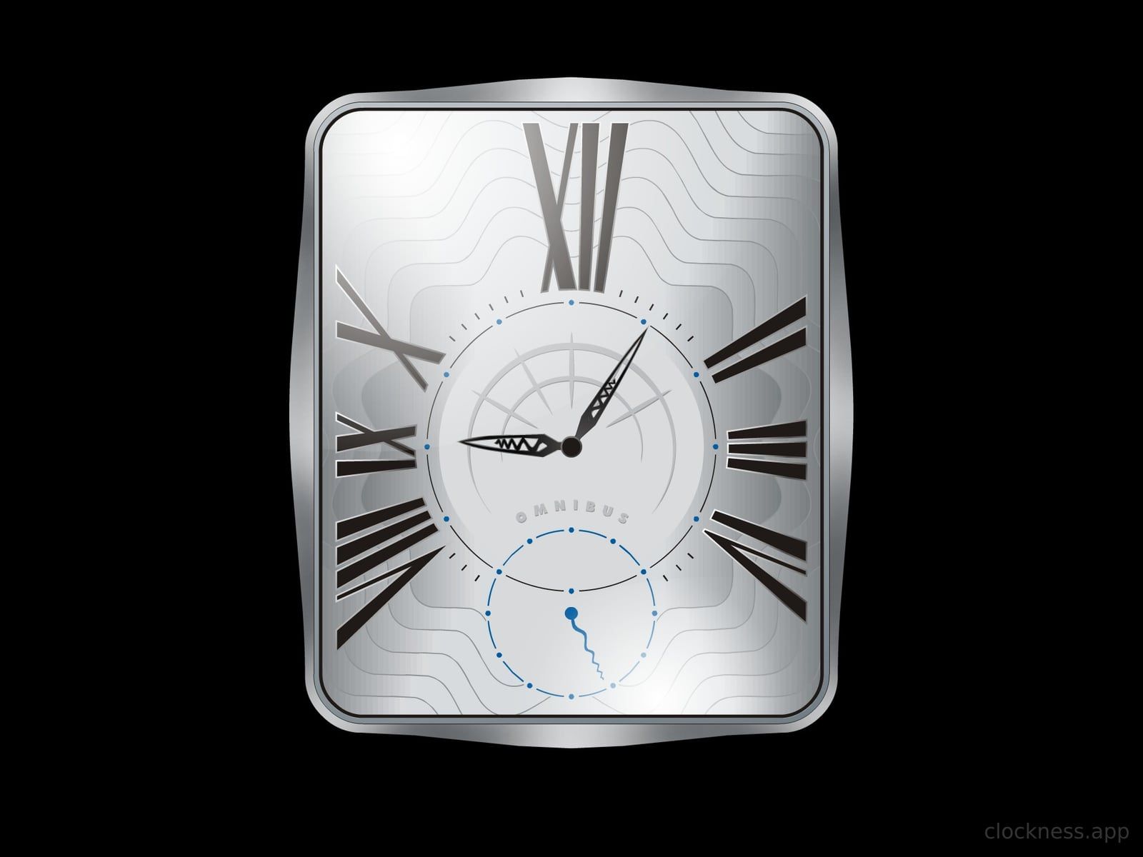 The Omnibus clock face