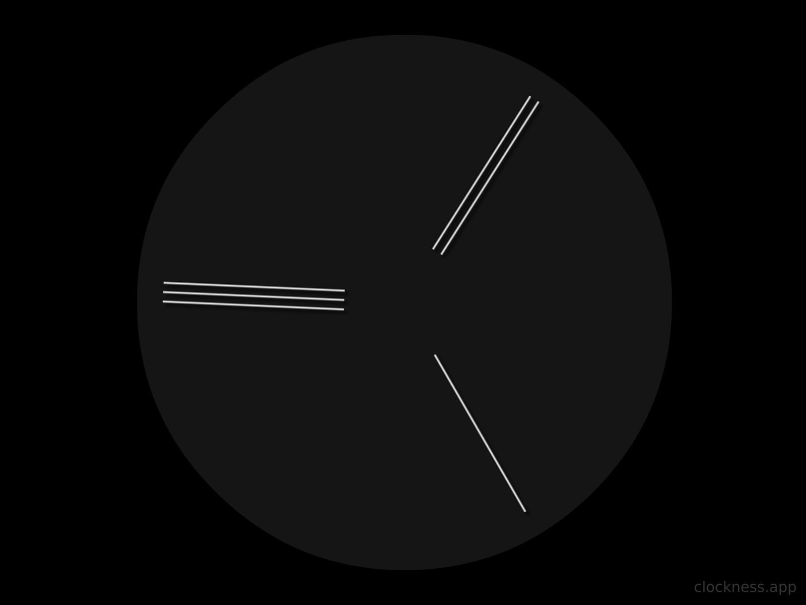 The Wire Style clock face
